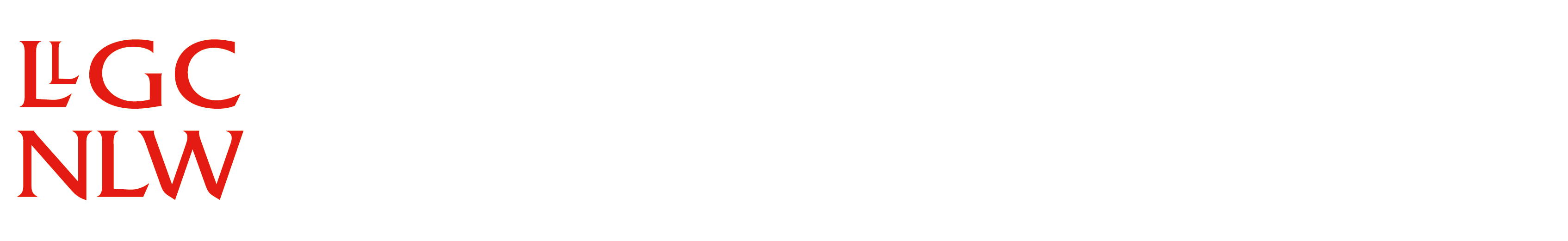 Logo Llyfrgell Genedlaethol Cymru